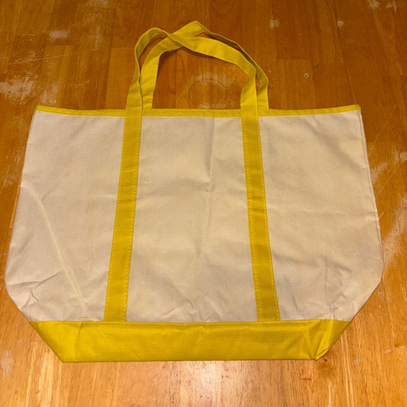 Two-Tone Canvas Tote Bag - Picture 2 of 2